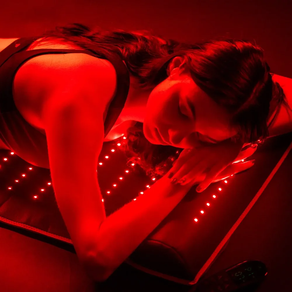 極美品★BODY CODE MASTER STRETCH レッド Best Red Light Therapy Mat for Full-Body Recovery & Cellular
